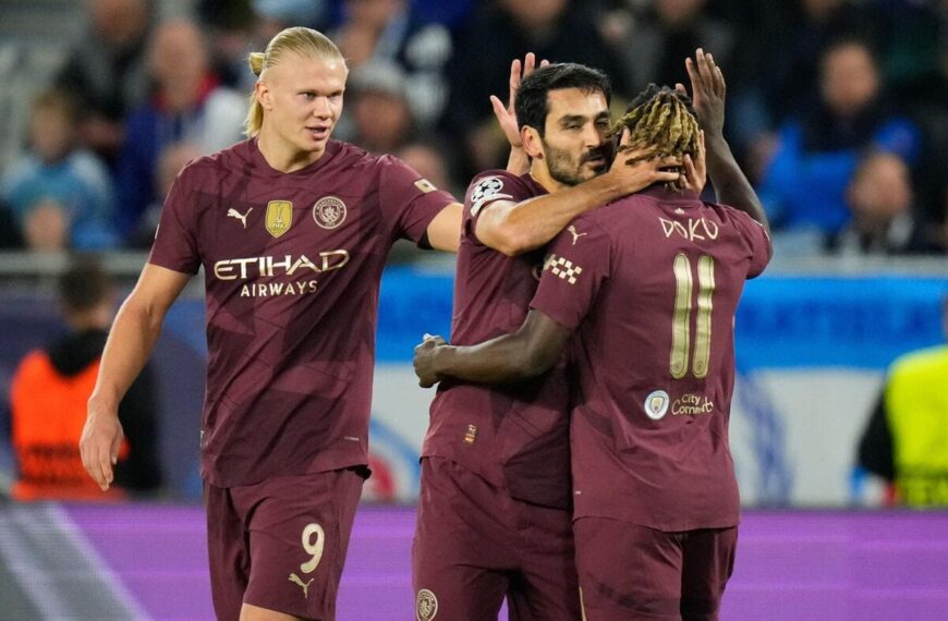 Ilkay Gundogan ghi bàn đầu tiên kể từ khi anh trở lại Man City