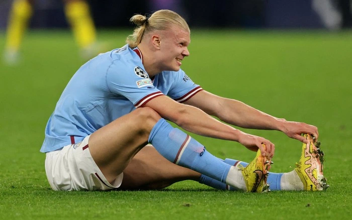 Haaland chấn thương, Man City gặp thách thức lớn 1 Haaland dính chấn thương ở trận thắng Bournemouth tại FA Cup