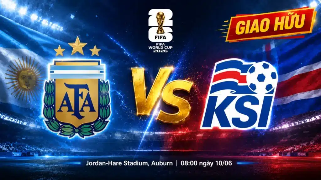 Soi Kèo Argentina vs Iceland ngày 10/06: Giao Hữu Quốc Tế 1 Soi kèo Argentina vs Iceland ngày 10/06