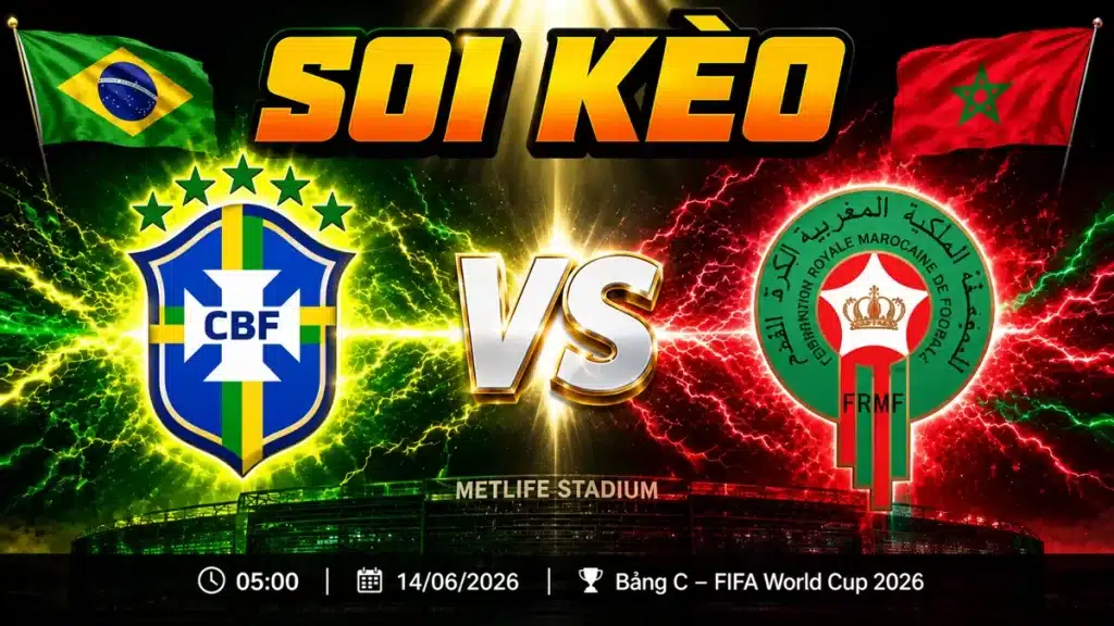 Soi Kèo Brazil vs Morocco