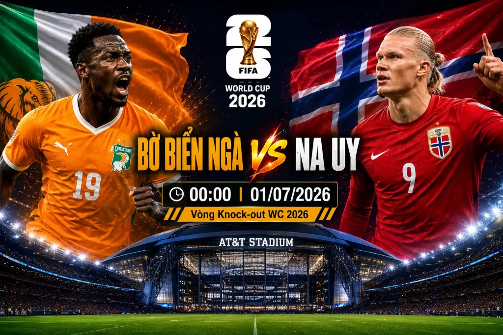 Soi Kèo Bờ Biển Ngà vs Na Uy